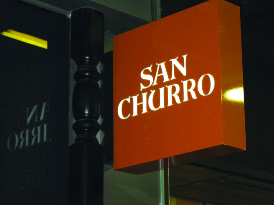 San Churro Light Box
