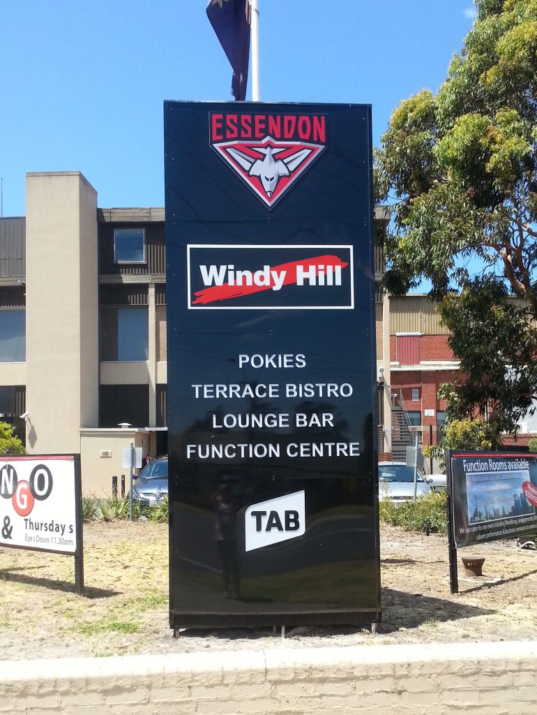 Windy-Hill-Pylon outdoor sign