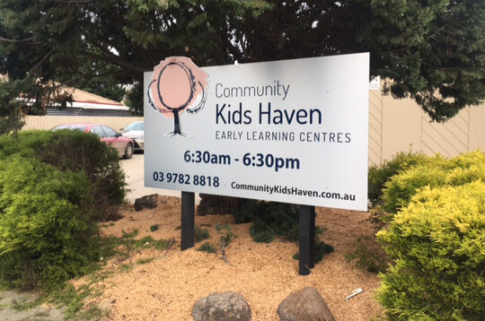 Communtiy-Kids-Haven- outdoor front sign