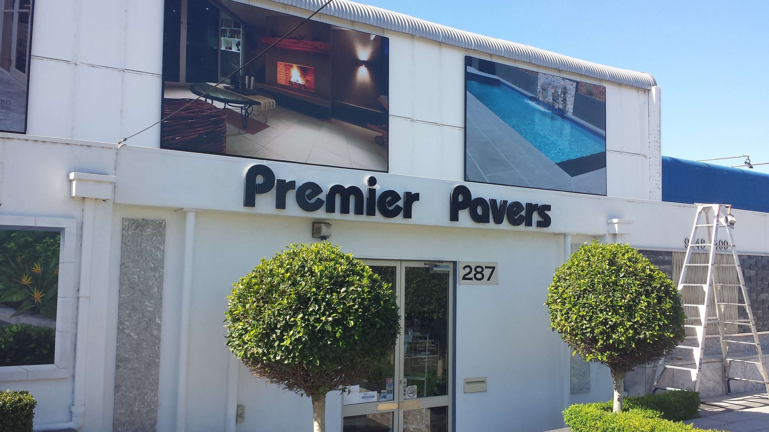 Premium Pavers 3D Signage